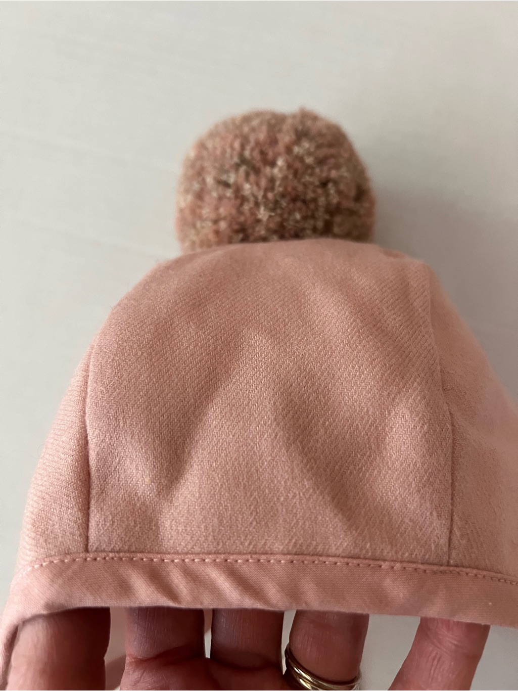 New Briar Pink Pom Bonnet — image 3 of 8